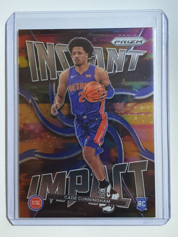 2021 Panini Prizm Cade Cunningham Rookie #1 Instant Impact RC - Ready to Grade