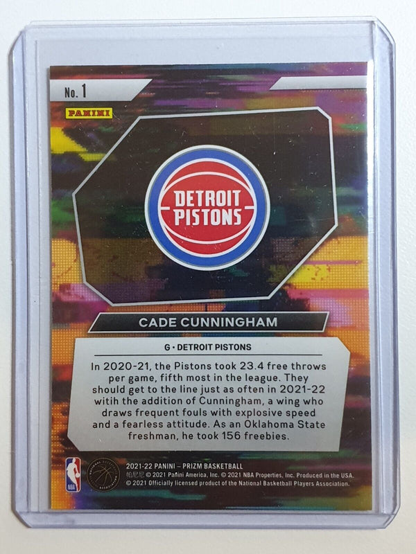 2021 Panini Prizm Cade Cunningham Rookie #1 Instant Impact RC - Ready to Grade