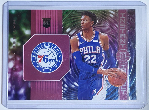 2019 Panini Illusions Matisse Thybulle Rookie #11 PINK /25 Prizm - Rare