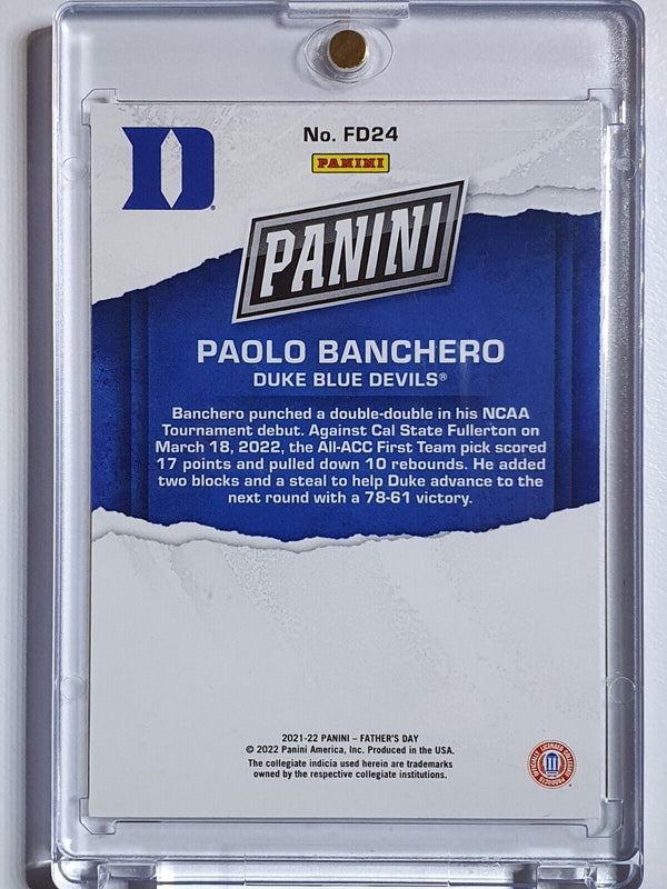 2022 Panini Paolo Banchero Rookie #FD24 - Ready to Grade