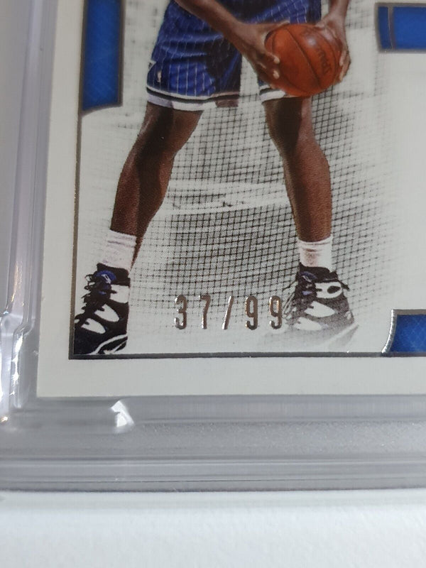 2016 National Treasures Shaquille O'Neal #PATCH /99 Game Jersey - PSA 9 (POP 3)