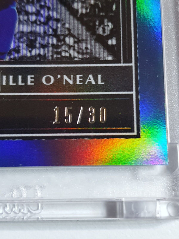 2020 Panini One and One Shaquille O'Neal #157 BLUE /30 Holo - Panini Sealed