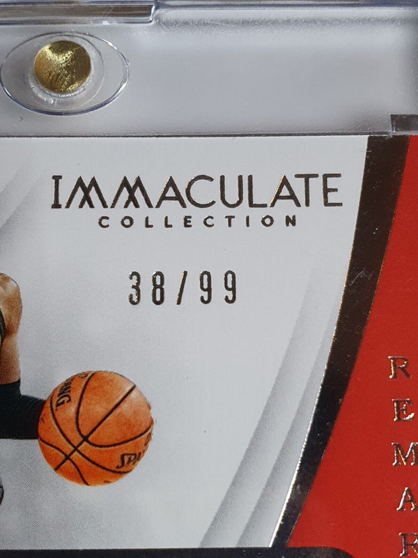 2018 Immaculate Trae Young Rookie #PATCH /99 2 Color Game Worn Jersey - Rare