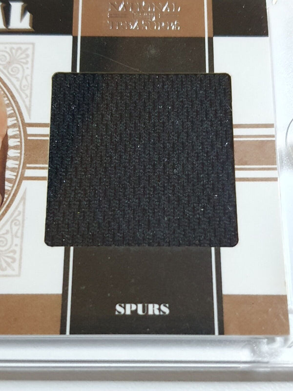 2011 National Treasures Tim Duncan #PATCH /99 Game Worn Jumbo Jersey - Rare