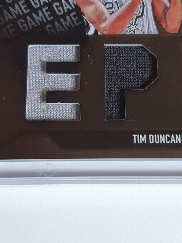 2015 Totally Certified Tim Duncan #PATCH EPIX /99 Dual Game Worn Jerseys - Rare