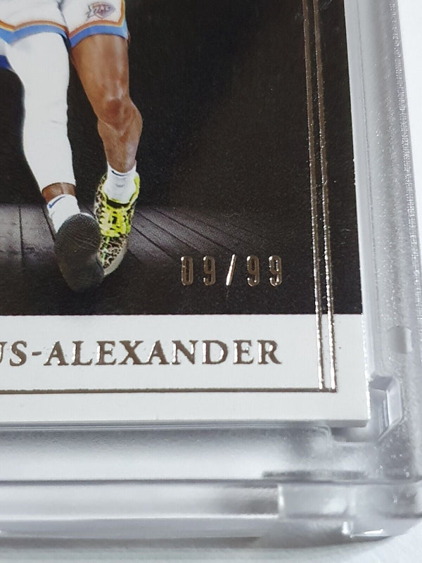 2020 Noir Shai Gilgeous-Alexander #22 SILVER /99 Association Edition - Rare
