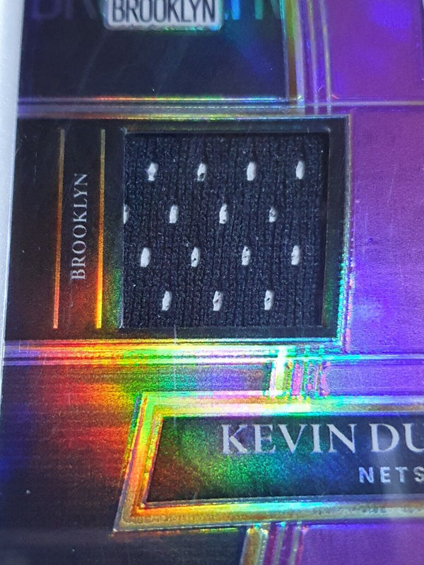 2021 Select Kevin Durant #PATCH PURPLE /99 Prizm Game Worn Jersey - Rare