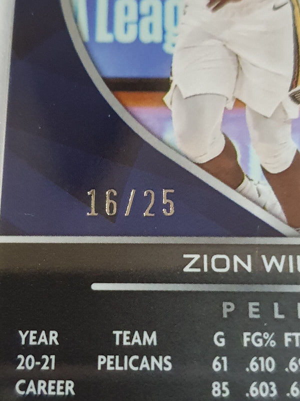 2021 Panini Spectra Zion Williamson #8 META Prizm /25 - Ready to Grade