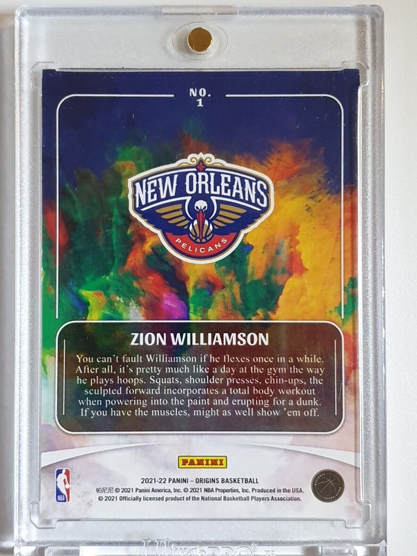 2021 Panini Origins Zion Williamson #1 PINK /60 Edition - Ready to Grade