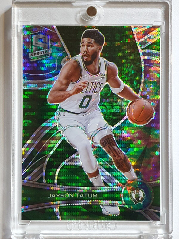 2021 Spectra Jayson Tatum #16 CELESTIAL Prizm /99 Variation - Ready to Grade