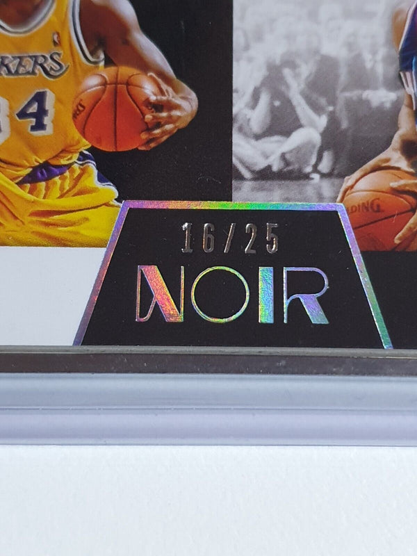 2020 Noir Shaquille O'Neal Charles Barkley SILVER METAL FRAME /25 - Rare