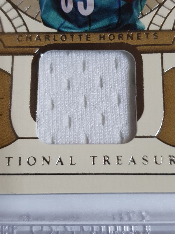 2020 National Treasures Alonzo Mourning #PATCH /99 Game Worn Jersey - Rare