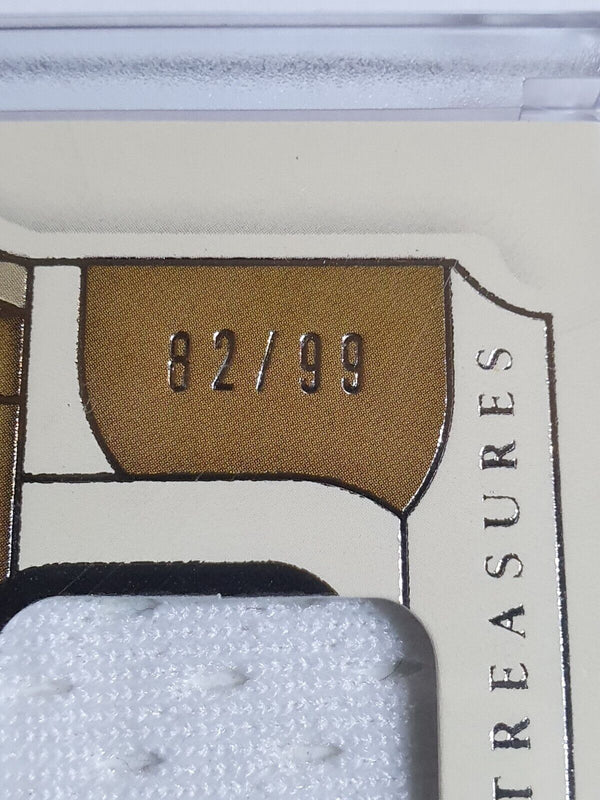 2020 National Treasures Alonzo Mourning #PATCH /99 Game Worn Jersey - Rare