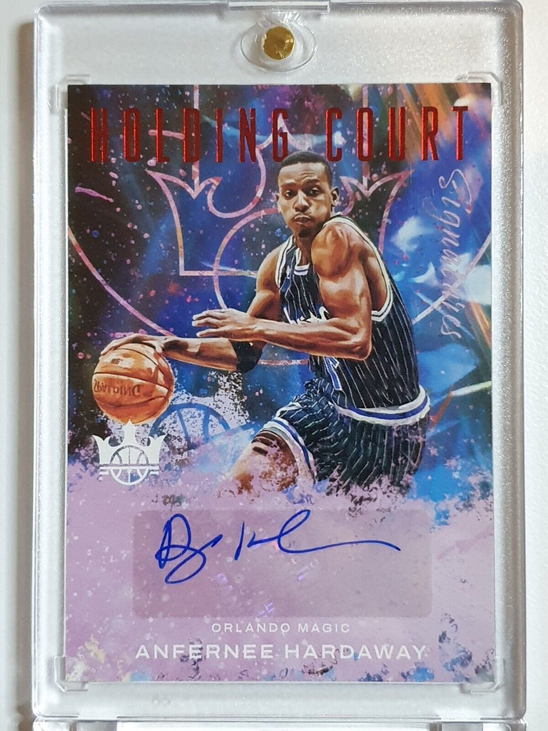 2021 Court Kings Anfernee Hardaway AUTO RUBY 1/49 Jersey # Signature