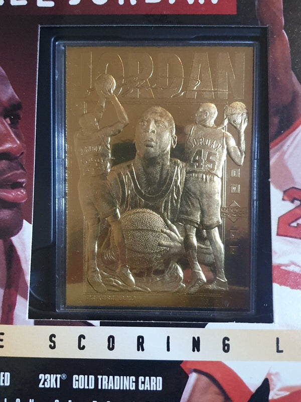 1995 Upper Deck Michael Jordan 23KT Gold Card - Factory Sealed Box