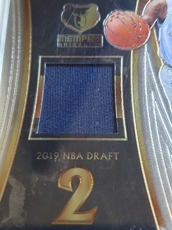 2019 Panini Select Ja Morant Rookie #PATCH Game Worn Jersey RC - Rare