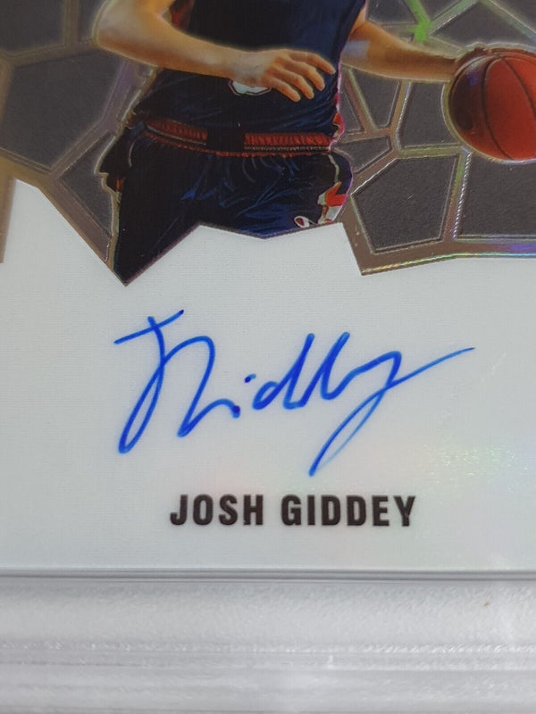 2021 Chronicles DP Josh Giddey Rookie AUTO /99 Mosaic Scripts - PSA 9 (POP 5)