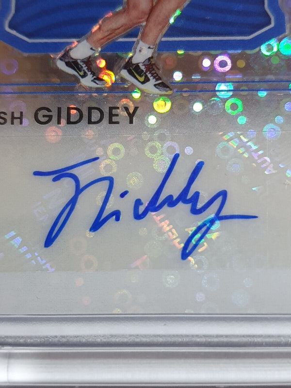 2021 Donruss Optic Josh Giddey Rookie AUTO FAST BREAK - Ready to Grade