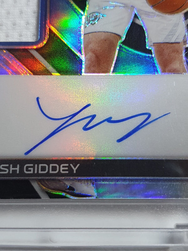 2021 Panini Spectra Josh Giddey Rookie Patch Auto (RPA) SILVER /149 HOLO - Rare