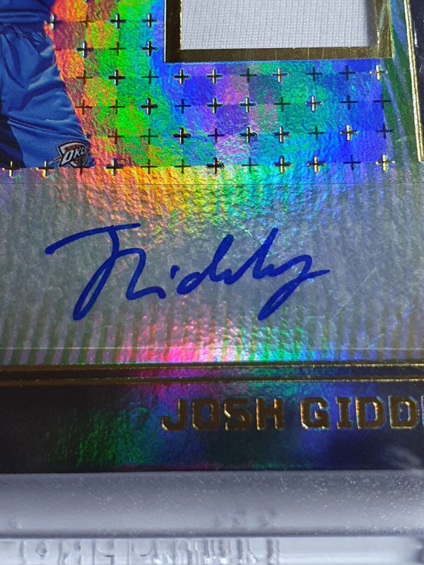 2021 Illusions Josh Giddey Rookie Patch Auto (RPA) HOLO First Impressions - Rare