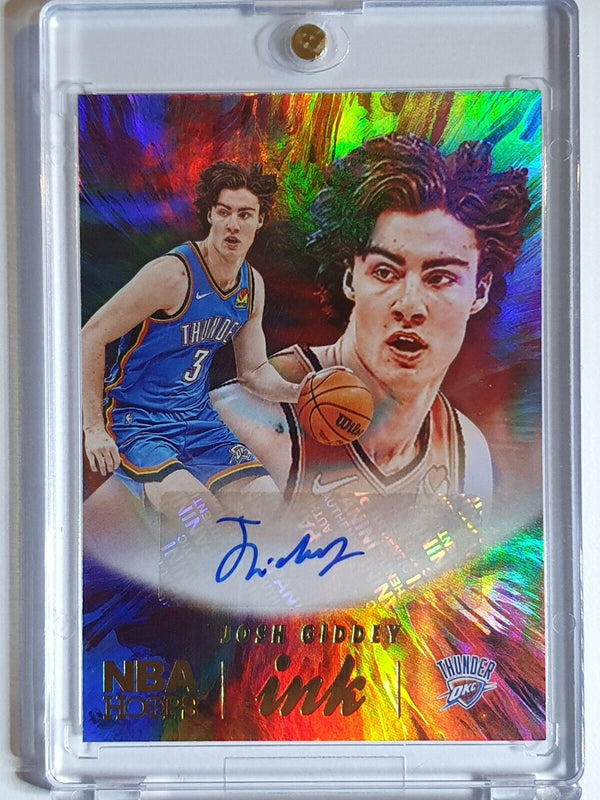 2022 Panini NBA Hoops Josh Giddey AUTO Ink Autograph - Ready to Grade