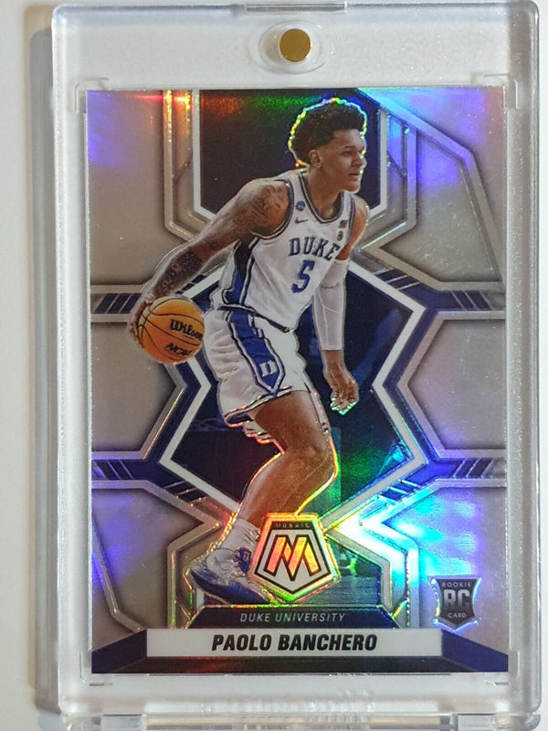 2022 Chronicles Draft Paolo Banchero Rookie #3 SILVER Holo Mosaic RC - Rare