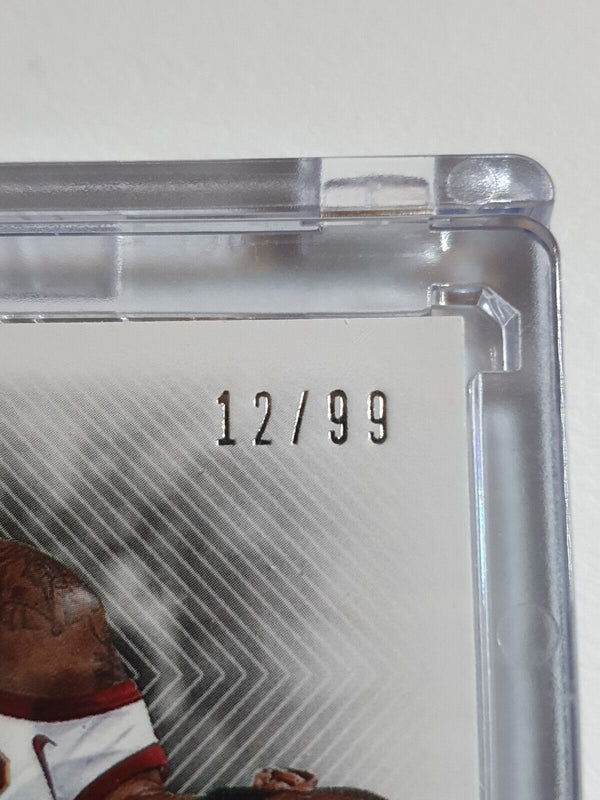 2017 National Treasure LeBron James #PATCH /99 Game Worn Jersey - Rare