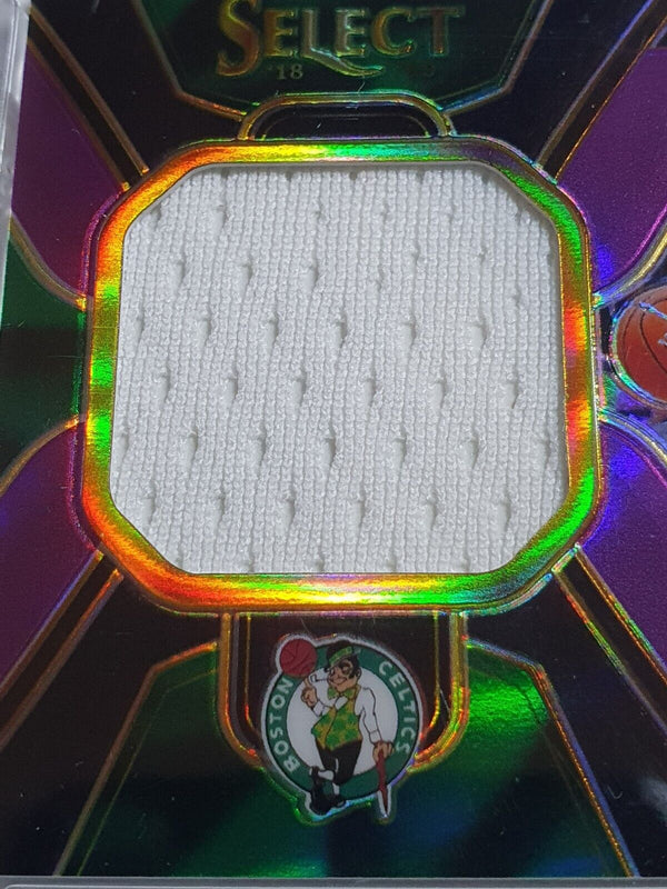 2018 Panini Select Jayson Tatum #PATCH PURPLE Prizm /99 Game Worn Jersey - Rare