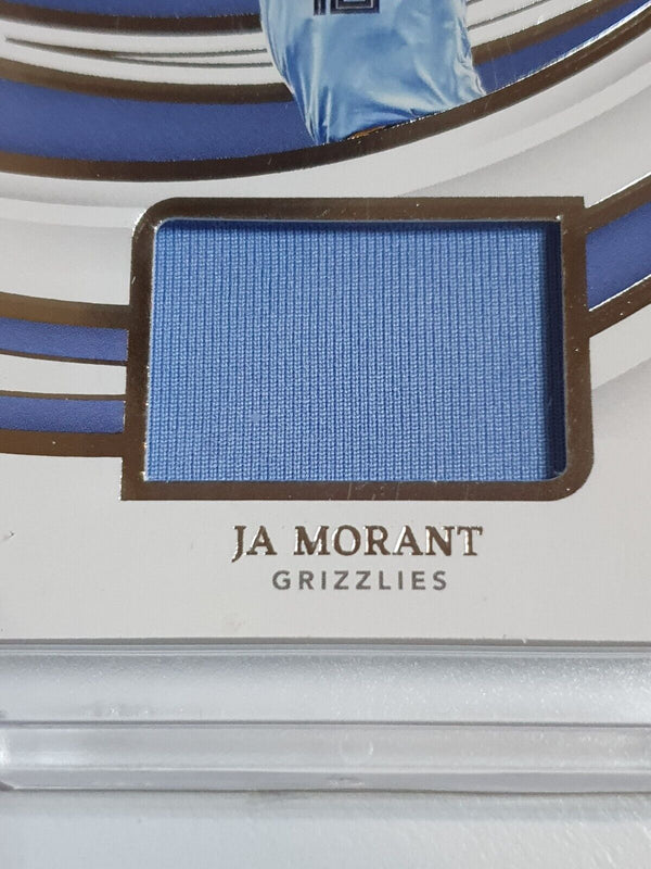 2021 Panini Immaculate Ja Morant #PATCH /99 Game Worn Jersey - Rare