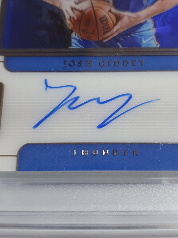 2021 One and One Josh Giddey AUTO /99 Rookie Autograph RC - PSA 9 (POP 1)