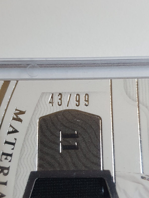 2021 Panini National Treasures Kyrie Irving #PATCH /99 Game Worn Jersey - Rare