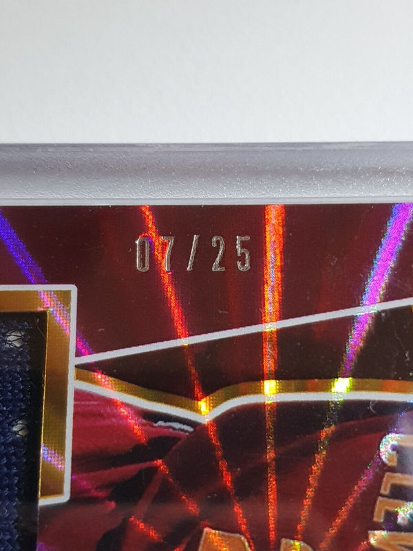 2017 Panini The National Kyrie Irving #PATCH RAINBOW SPOKES /25 HOLO - Rare