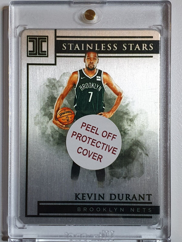 2020 Impeccable Kevin Durant #4 STAINLESS STARS /99 - Ready to Grade