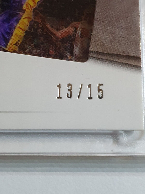 2013 Panini Signatures Kobe Bryant #GAME FILM /15 - Extremely Rare