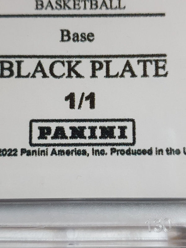 2020 Panini One and One Ja Morant PRINTING PLATE 1/1 Black (True 1 of 1)