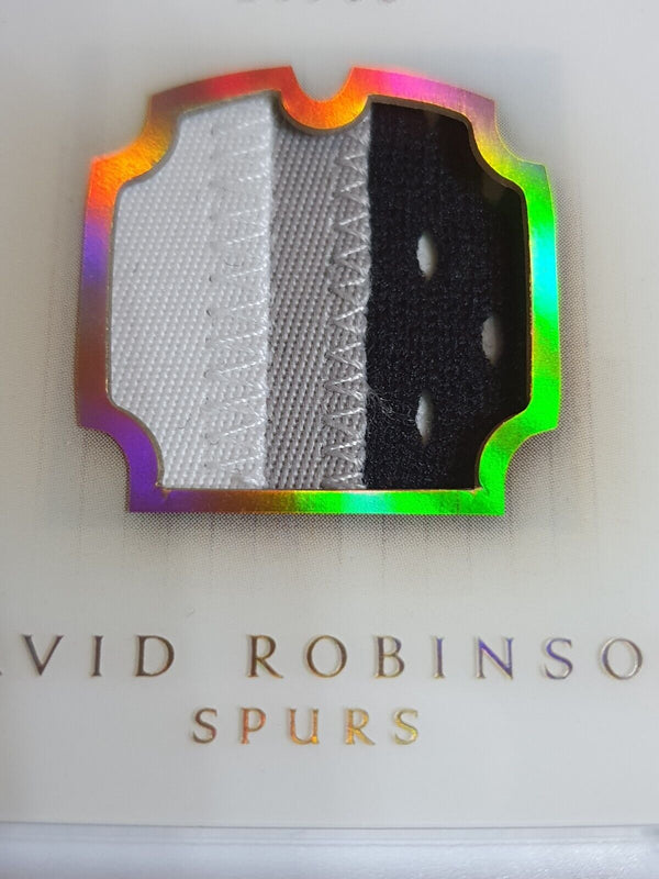 2015 Panini Immaculate David Robinson #PATCH /50 Game Worn Jersey - Rare