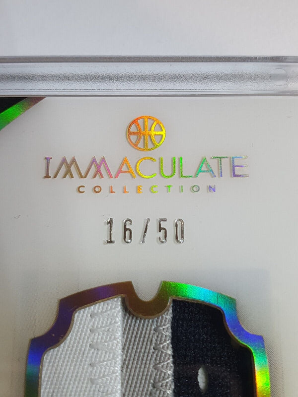 2015 Panini Immaculate David Robinson #PATCH /50 Game Worn Jersey - Rare