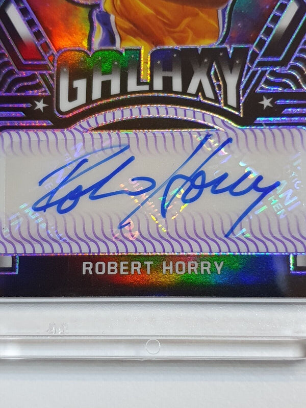 2021 Panini Obsidian Robert Horry AUTO PURPLE /75 Galaxy Authographs - Rare