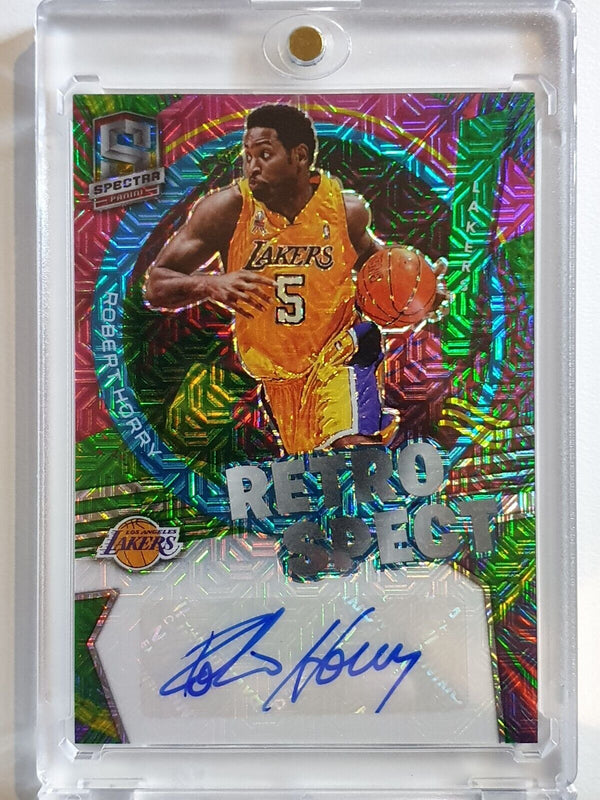 2021 Panini Spectra Robert Horry AUTO META /25 Prizm Retro Spect - Rare