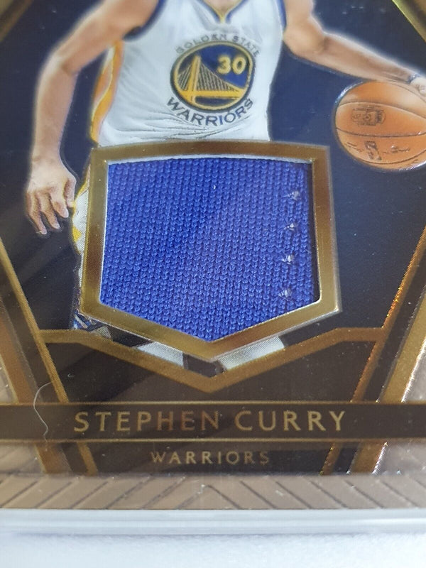 2015 Select Stephen Curry #PATCH /99 Game Worn Jersey - PSA 9 (POP 1)