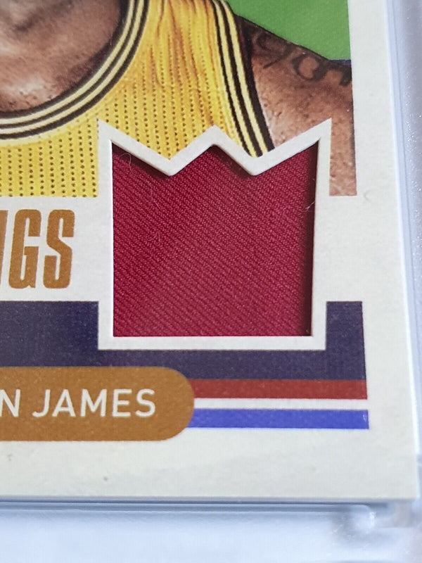 2014 Panini Donruss LeBron James #PATCH Game Worn Jersey - Rare