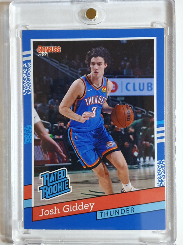 2021 Panini Instant Josh Giddey Rookie #RR6 /2502 Rated Rookie - Ready to Grade