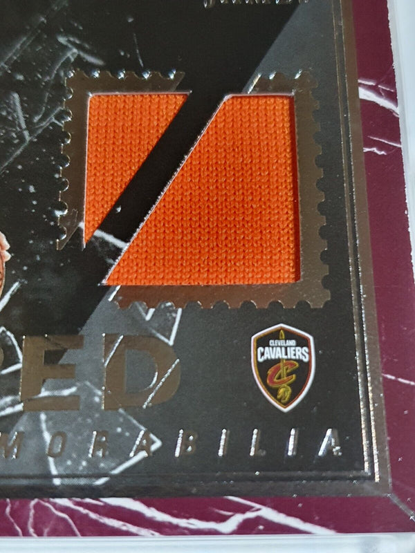 2017 Panini Cornerstones LeBron James #PATCH Game Worn Jersey - Rare