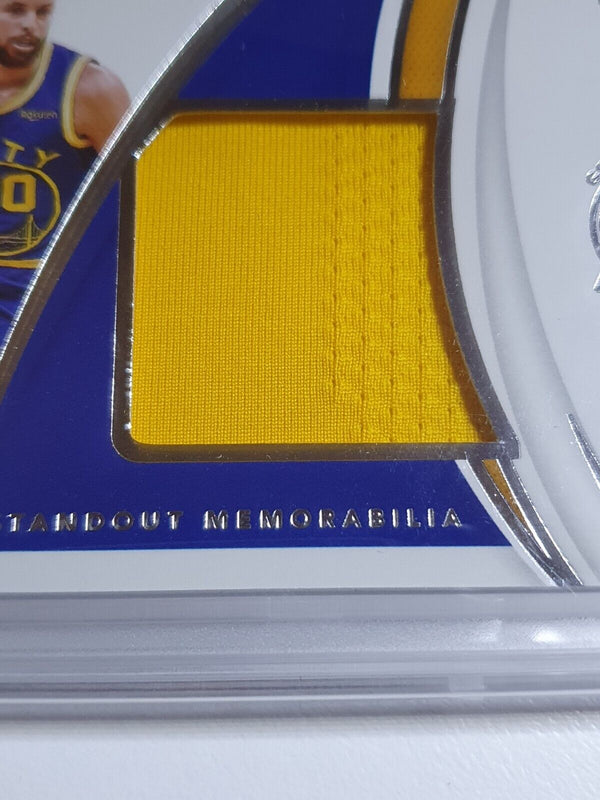 2020 Immaculate Stephen Curry #PATCH /99 Game Worn Jersey - PSA 10 (POP 1)