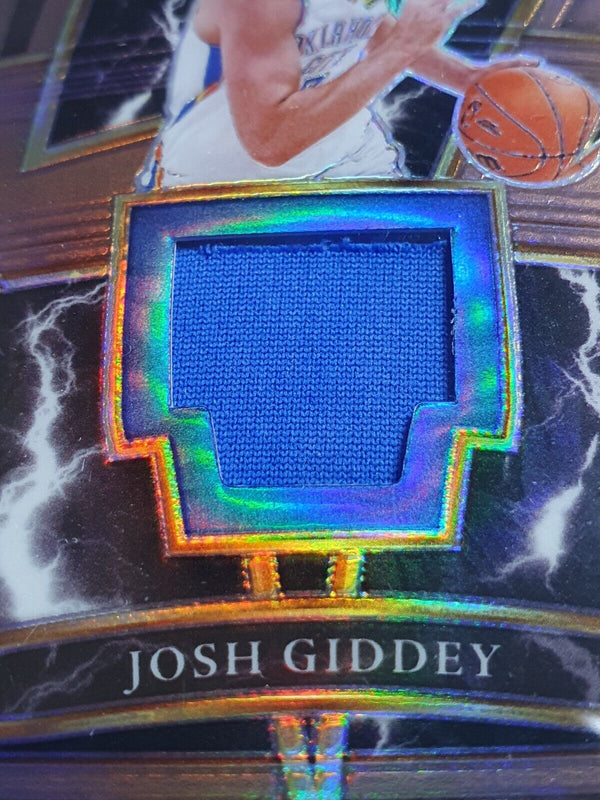 2021 Select Josh Giddey Rookie #PATCH /49 COPPER Sparks Jersey - PSA 9 (POP 1)