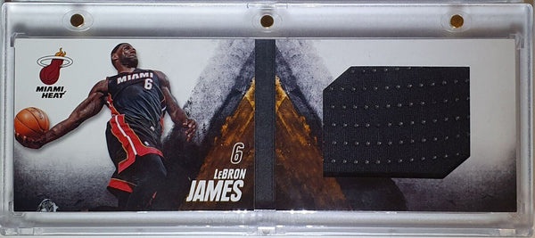 2013 Preferred LeBron James #PATCH Booklet /149 Game Worn Jumbo Jersey - Rare