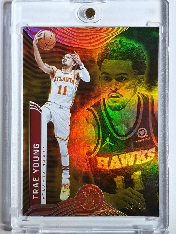 2021 Panini Illusions Trae Young #52 Trophy Collection GOLD /10 - Ready to Grade