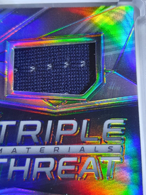 2016 Spectra Anthony Davis #PATCH SILVER /149 TRIPLE Game Worn Jerseys - Rare