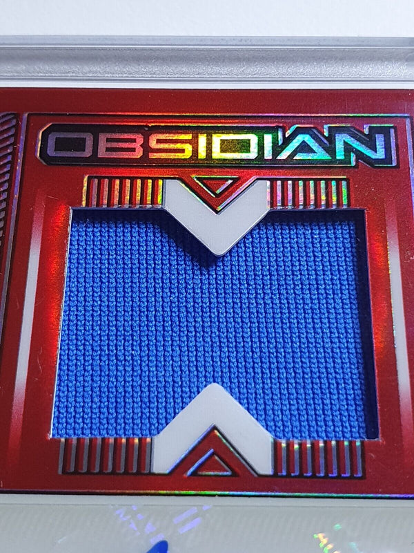 2021 Obsidian Josh Giddey Rookie Patch Auto ELECTRIC ETCH RED FLOOD Holo RPA