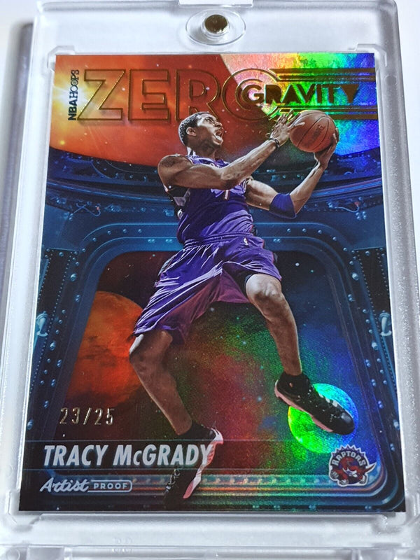 2022 NBA Hoops Tracy McGrady #18 ARTIST PROOF /25 HOLO - Ready to Grade